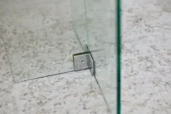 Pamono Modern Console Table with Glass Base, 1960s Hot