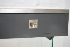 Pamono Modern Console Table with Glass Base, 1960s Hot