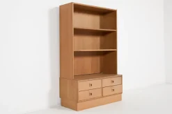 Pamono Modern Danish Cabinet Bookcase by Poul Hundevad, 1970s Hot