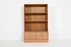 Pamono Modern Danish Cabinet Bookcase by Poul Hundevad, 1970s Hot