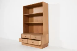 Pamono Modern Danish Cabinet Bookcase by Poul Hundevad, 1970s Hot