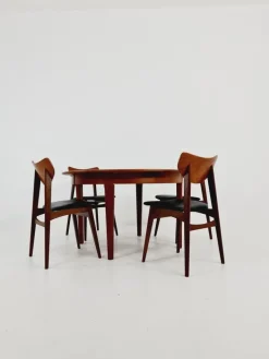 Pamono Modern Danish Expandable Dining Table in Teak, 1960s Outlet
