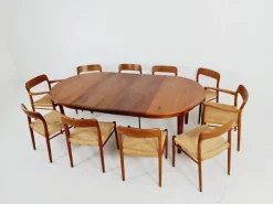 Pamono Modern Danish Expandable Dining Table in Teak, 1960s Outlet