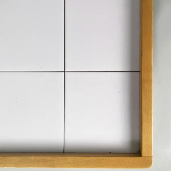 Pamono Modern Finnish Wood, Wicker Cart Tea Trolley 900 attributed to Alvar Aalto for Artek, 1970s Clearance