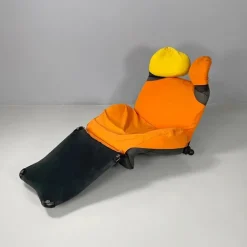 Pamono Modern Italian Armchair or Chaise Longue Wink Toshiyuki Kita for Cassina, 1980s attributed to Toshiyuki Kita Clearance