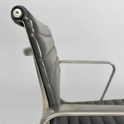 Pamono Modern Italian Leather Office Chairs by Charles and Ray Eames for ICF, 1970s, Set of 2 Discount