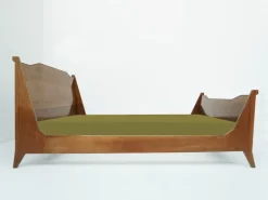 Pamono Modern Italian Sleigh Bed in the Style of BBPR, 1950 Outlet