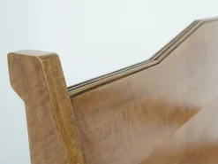 Pamono Modern Italian Sleigh Bed in the Style of BBPR, 1950 Outlet