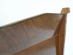 Pamono Modern Italian Sleigh Bed in the Style of BBPR, 1950 Outlet