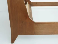 Pamono Modern Italian Sleigh Bed in the Style of BBPR, 1950 Outlet