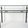 Pamono Modern Italian Style Glass Table, 1980s Hot