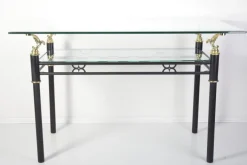 Pamono Modern Italian Style Glass Table, 1980s Hot