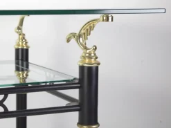 Pamono Modern Italian Style Glass Table, 1980s Hot