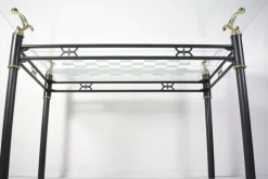 Pamono Modern Italian Style Glass Table, 1980s Hot