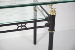 Pamono Modern Italian Style Glass Table, 1980s Hot