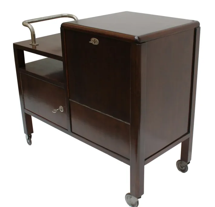 Pamono Modern Model D Drink Cabinet from Thonet, 1920s Clearance