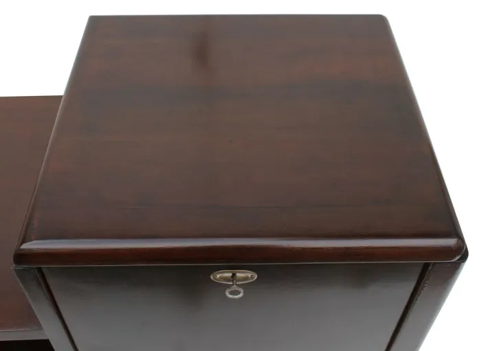 Pamono Modern Model D Drink Cabinet from Thonet, 1920s Clearance