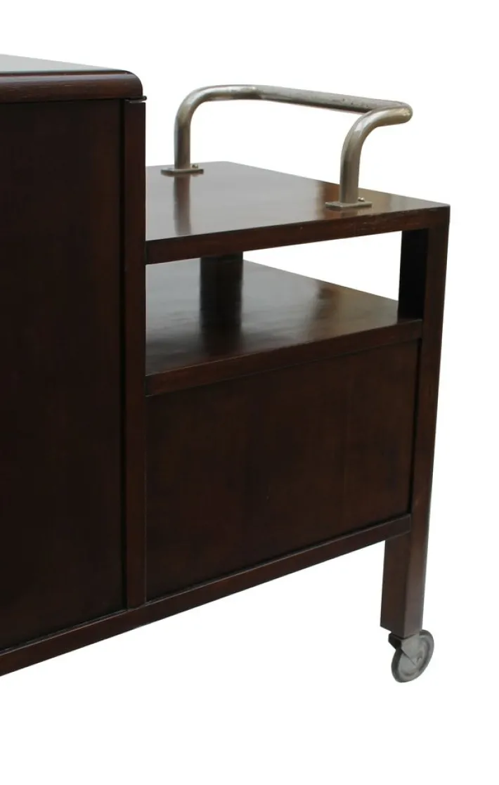 Pamono Modern Model D Drink Cabinet from Thonet, 1920s Clearance