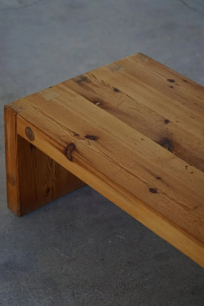 Pamono Modern Swedish Bench Early Model Zink by Roland Wilhelmsson, 1972 Sale