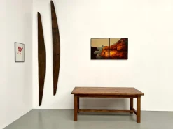 Pamono Modern Table in Pine, 1970s Outlet