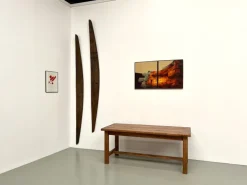 Pamono Modern Table in Pine, 1970s Outlet