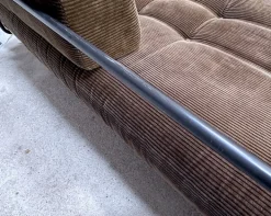 Pamono Modern Tubular Steel and Wood Daybed, 1960s Sale