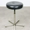 Pamono Modernist Bauhaus Swivel Stool in Chrome, 1950s Outlet