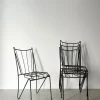 Pamono Modernist Italian Iron Garden Chairs, 1960s, Set of 4 Sale