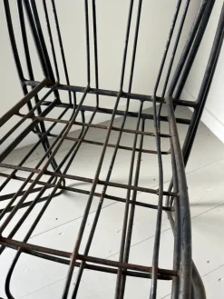 Pamono Modernist Italian Iron Garden Chairs, 1960s, Set of 4 Sale