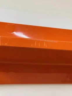Pamono Modernist Orange Shelf attributed to Marcello Siard for Kartell, 1970s Outlet