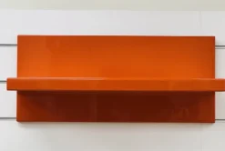 Pamono Modernist Orange Shelf attributed to Marcello Siard for Kartell, 1970s Outlet