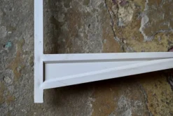 Pamono Modular Wall Shelf in Red and White, 1970s Sale