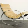 Pamono Mohair Rocking Chair from Hans Kaufeld Hot