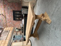 Pamono Monastery Table in Solid Oak New