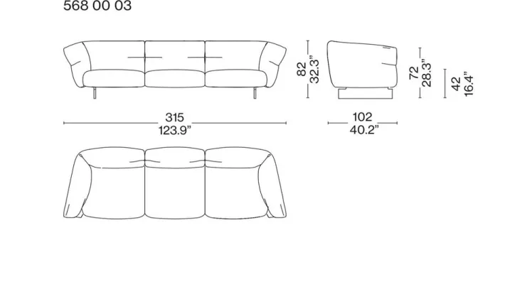 Pamono Moncloud Sofa by Patricia Urquiola for Cassina Online