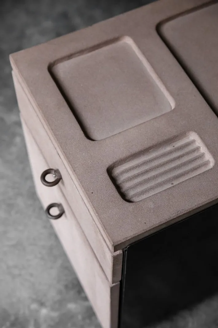 Pamono Monolit Cabinet by Wolfgang Laubersheimer for Pentagon, 1987 New