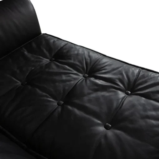 Pamono Monster 3-Seater Sofa in Black Leather from Bretz Sale