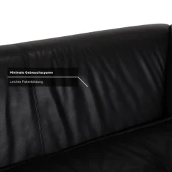 Pamono Monster 3-Seater Sofa in Black Leather from Bretz Sale