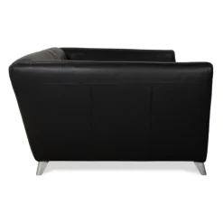 Pamono Monster 3-Seater Sofa in Black Leather from Bretz Sale