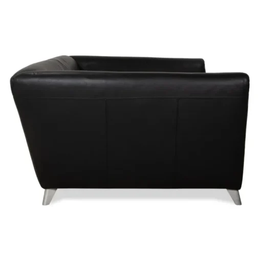 Pamono Monster 3-Seater Sofa in Black Leather from Bretz Sale