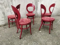 Pamono Mouettes Bistro Chairs from Baumann, 1960s, Set of 5 Clearance