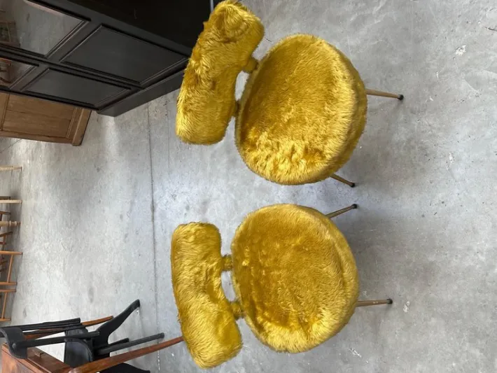 Pamono Moumoute Chairs from Pelfran, Set of 2 Online