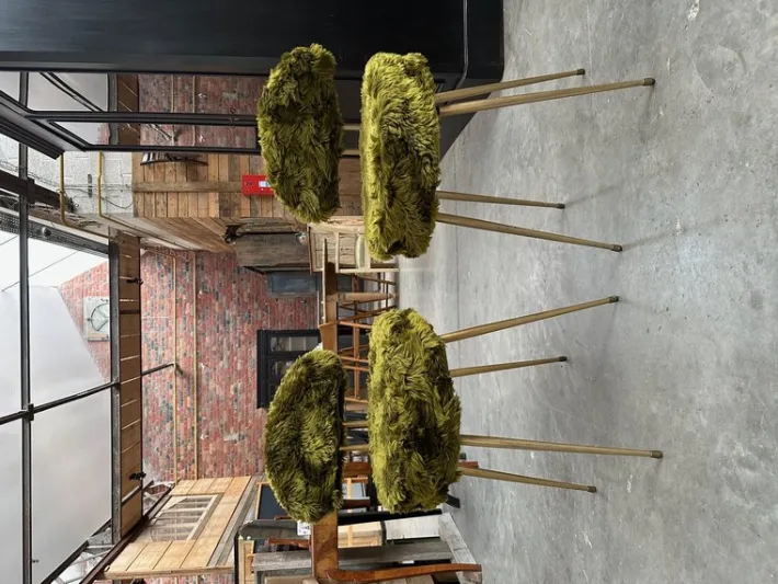 Pamono Moumoute Chairs from Pelfran, Set of 2 Outlet