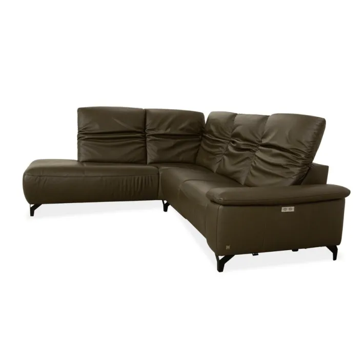 Pamono MR 370 Leather Sofa from Musterring Clearance