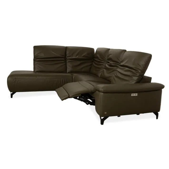 Pamono MR 370 Leather Sofa from Musterring Clearance