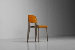Pamono Métropole 305 Standard Chair attributed to Jean Prouvé, France, 1951 Sale