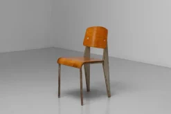 Pamono Métropole 305 Standard Chair attributed to Jean Prouvé, France, 1951 Sale