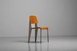 Pamono Métropole 305 Standard Chair attributed to Jean Prouvé, France, 1951 Sale