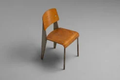 Pamono Métropole 305 Standard Chair attributed to Jean Prouvé, France, 1951 Sale