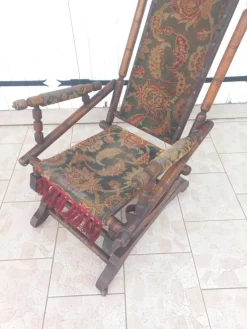 Pamono Napoleon III Bamboo Style Rocking Chair Best